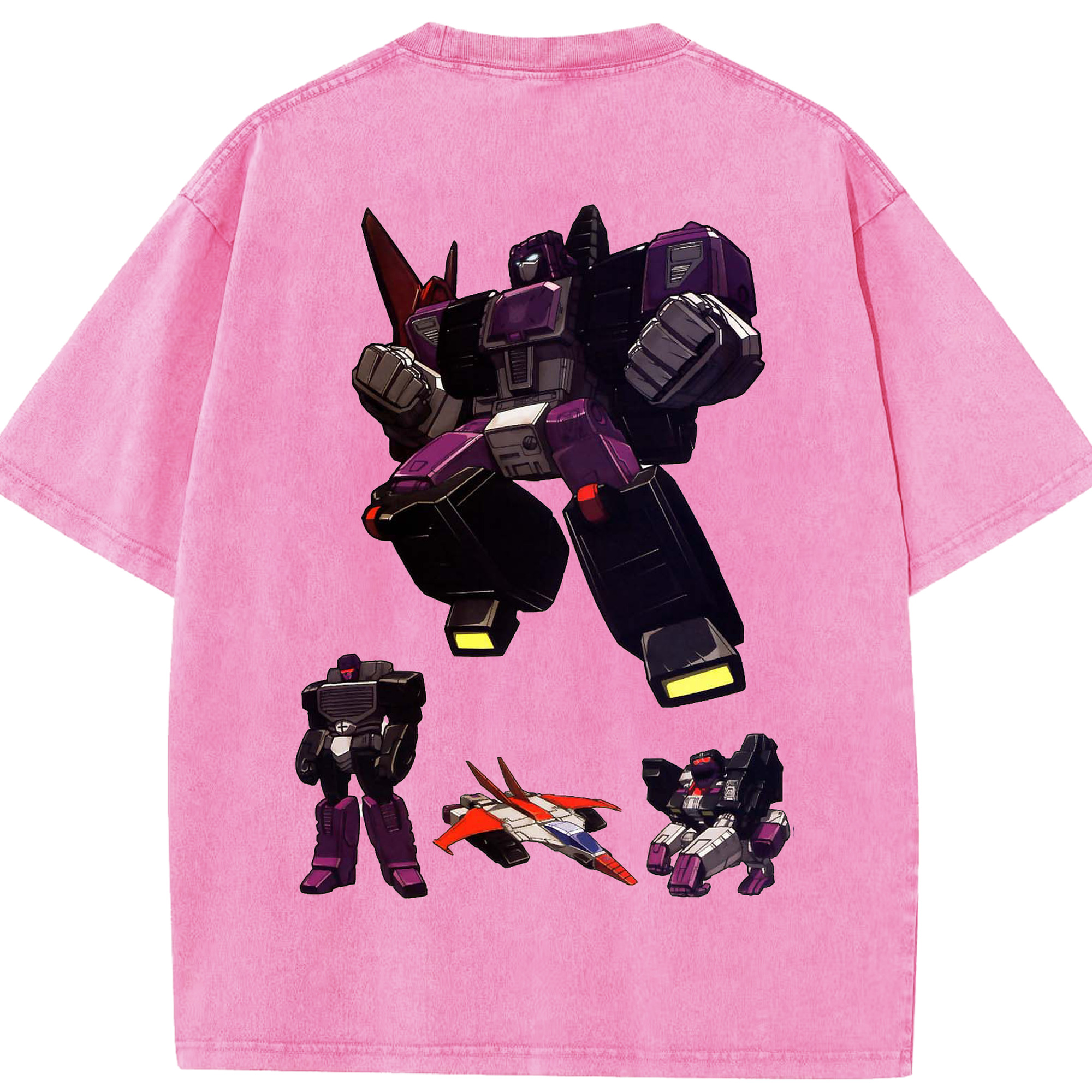 （画像用）  綿100% ヴィンテージ風 半袖Tシャツ（背面プリント）
